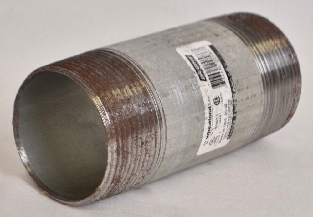 Wheatland Galvanized Conduit Nipple 2-1/2" X 6" ERMC-S E-32152-C