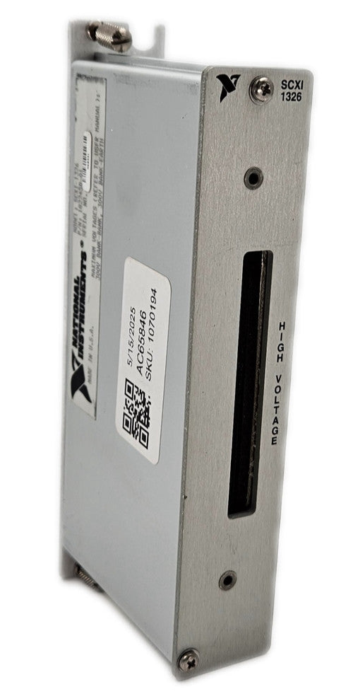 National Instruments SCXI-1326 SCXI High-Voltage Terminal Block