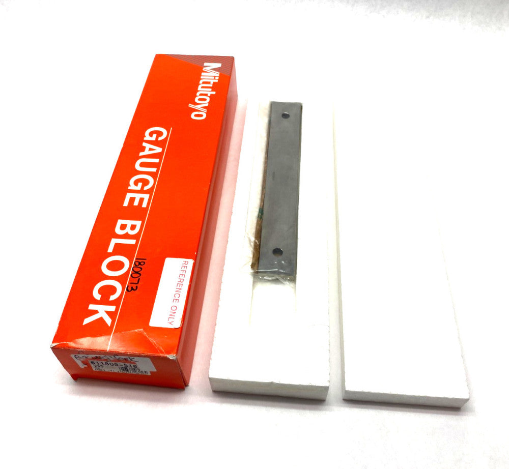 Mitutoyo 611805-516 Rectangular Gage Block 250mm ASMEK/YJ