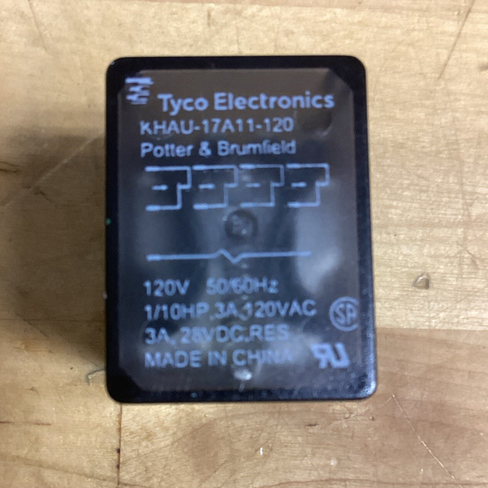 TYCO ELECTRONIC KHAU-17A11-120 RELAY 120V G34
