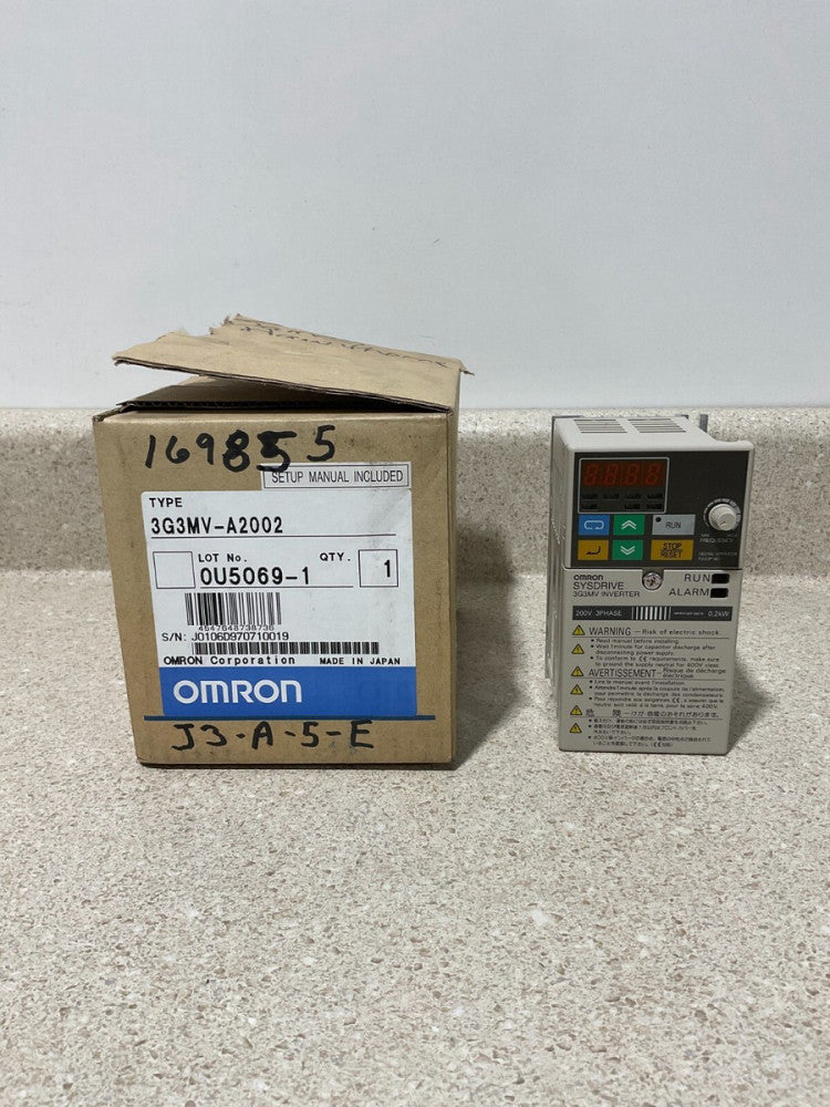 Omron 3G3MV-A2002 NEW