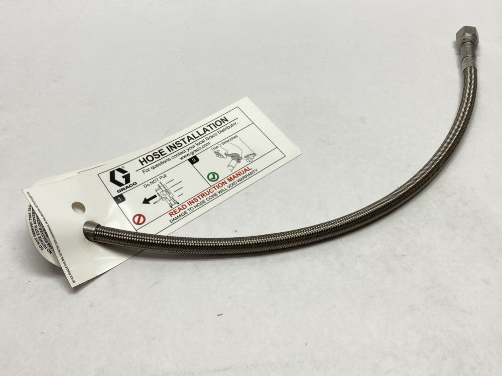 Graco 16C528 Hose Assembly Stainless Steel Braided 1/2" x 24"