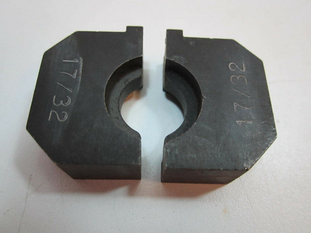 Thomas & Betts (BY28C) T&B 6 Ton Kearney 17/32 Compression Crimp O-Die Set 