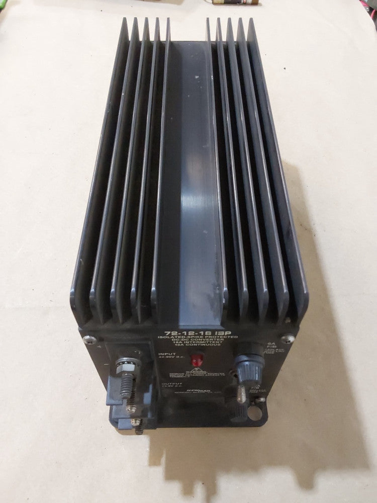 72-12-18 ISP Series DC-DC Converter, Input 42-90 VDC, Output 13.6 VDC 18A