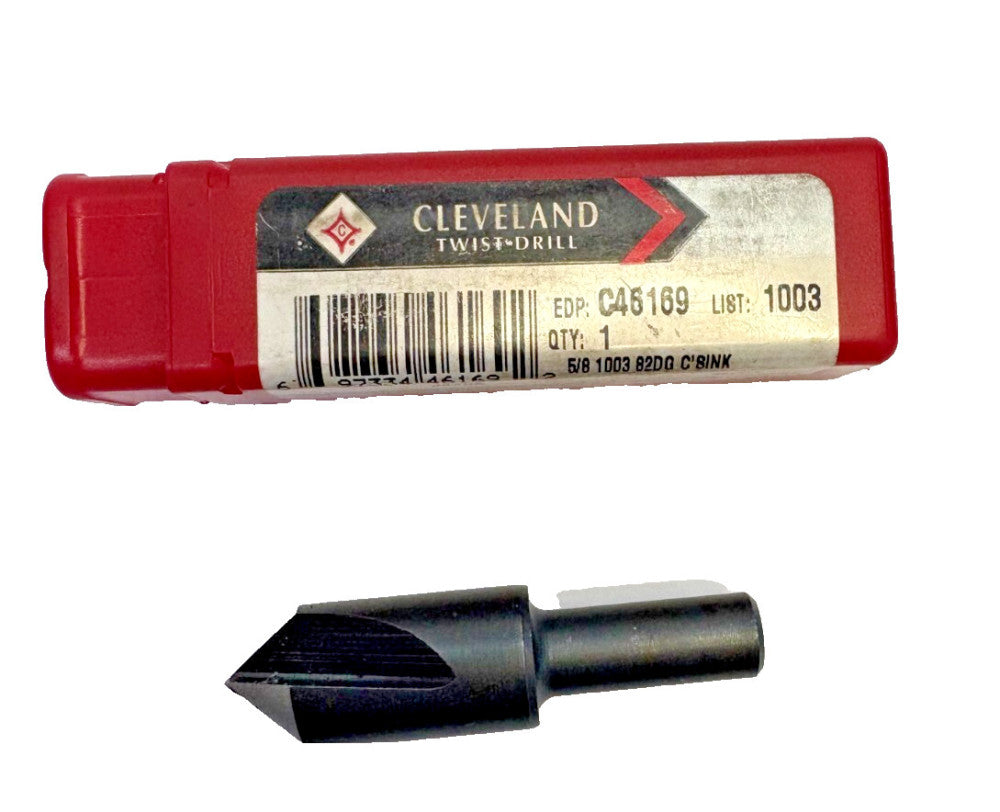 CLEVELAND COUNTERSINKS, 5/8", PART NUMBER C46169, OAL 2-1/4"
