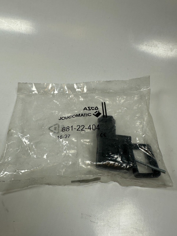 Asco Joucomatic 881-22-404 Connector Kit Black - New Factory Sealed Fast Ship