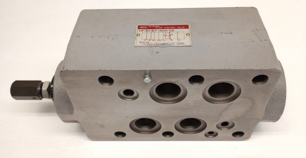Toyooki HF3H-BY-I90K-06 Hytegra Flow Control Valve HF3HBYI90K06