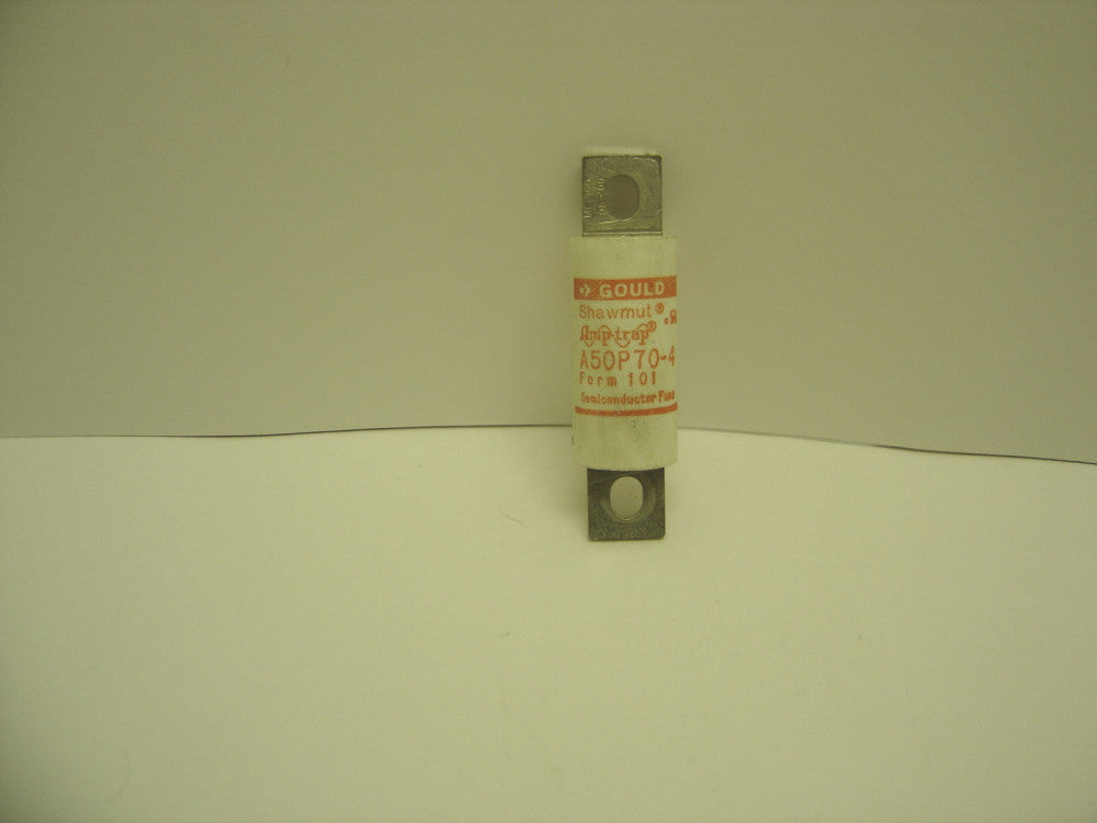 GOULD SHAWMUT AMP-TRAP A50P70-4 FUSE FORM 101 SEMICONDUCTOR FUSE 70A 500VAC100KA