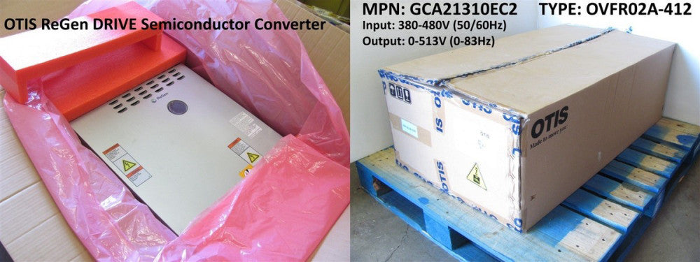 OTIS - GCA21310EC2 - OVFR02A-412 REGEN DRIVE Semiconductor Convertor NEW in BOX