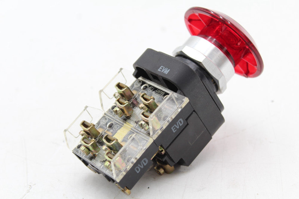 Allen-Bradley 800H-FRXTP16 A1 Mountable Red Mushroom Head Push Button