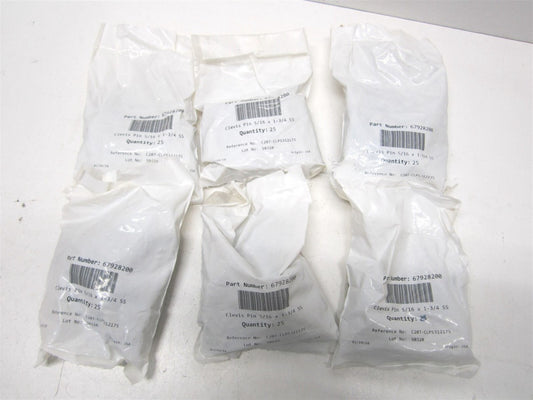 (C207-CLPS312175) 5/16" x 1-3/4" Stainless Steel Standard Clevis Pin - Qty 138