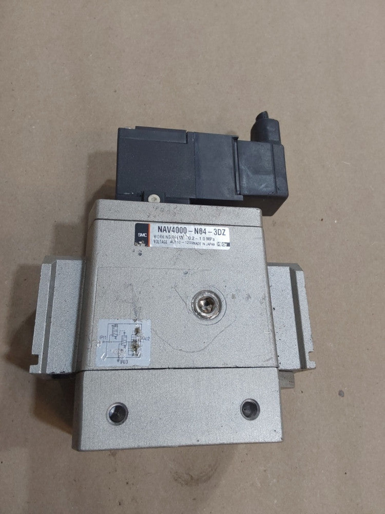 SMC NAV4000-N04-3DZ Solenoid Valve VALVE SOFT START 1/2NPT, NAV4000N043DZ 