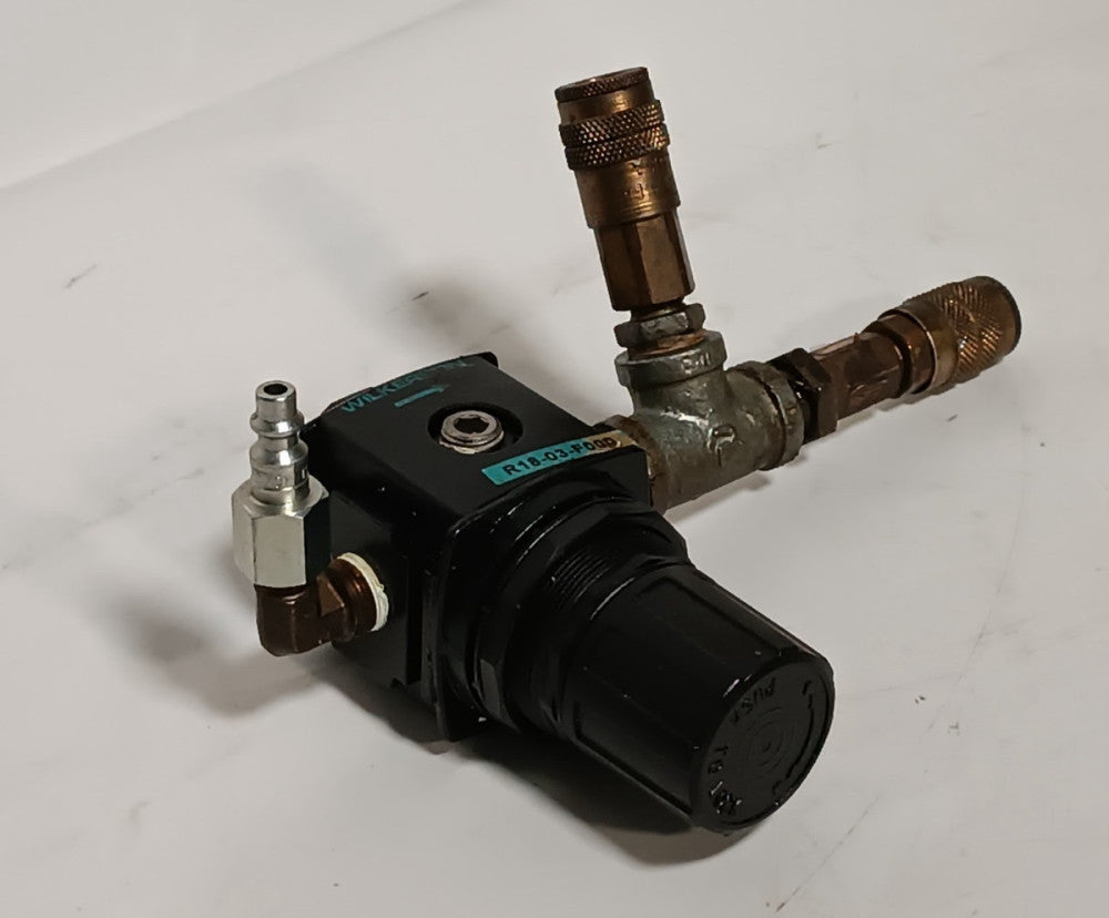 Wilkerson R18-03-F000 Pneumatic Air Pressure Regulator 300 PSIG Max