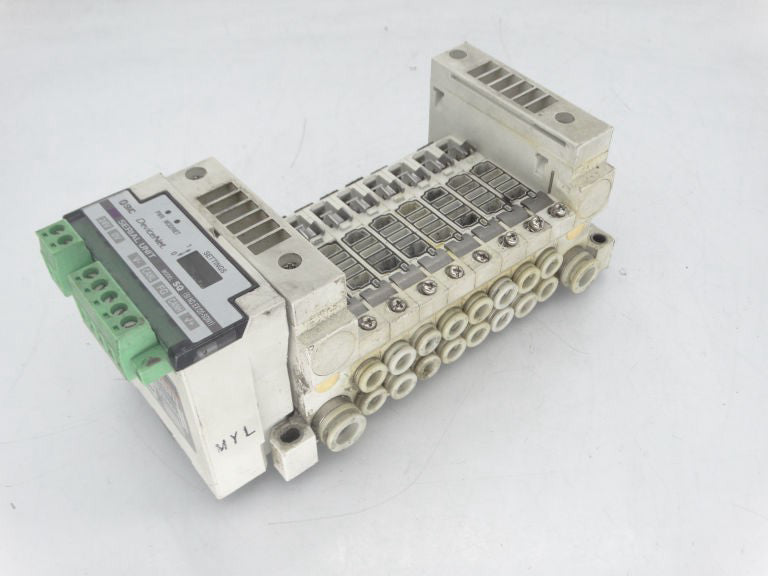 SMC VV5Q11-08C6SQ-DS-15-6B2-PXI Manifold - Used