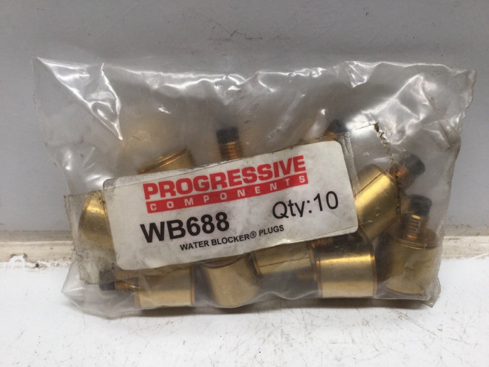 PROGRESSIVE Components WB688 Water Blocker Plugs, 11/16”  (10 Pack)