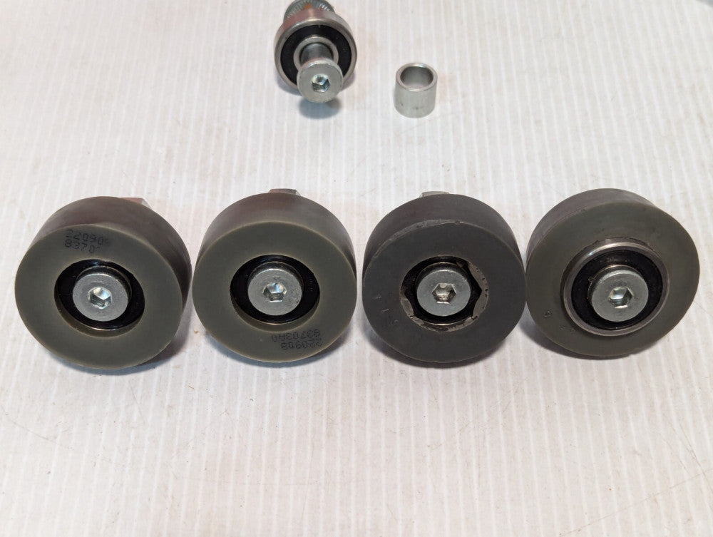 Lot of 4 Siemens 141K343HO1 Roller Assembly Carriage plus more