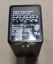 Potter and Brumfield KHAU-17D11-24 Relay 24VDC D38