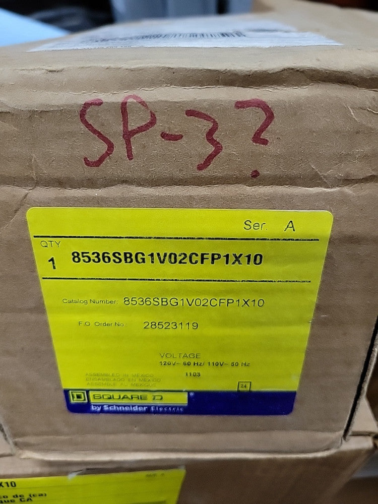 SQUARE D 8536SBG1V02CFP1X10