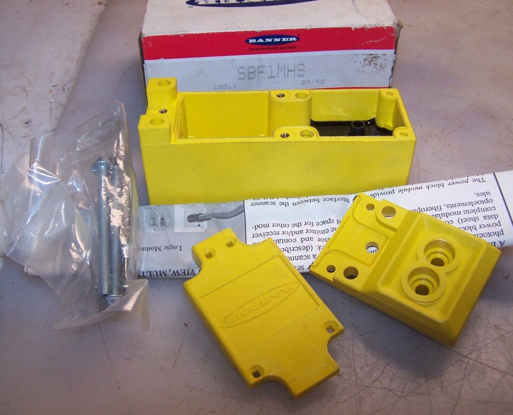 NEW BANNER MULTI-BEAM SCANNER BLOCK FOR PHOTOELECTRIC SENSOR SBF1MHS 