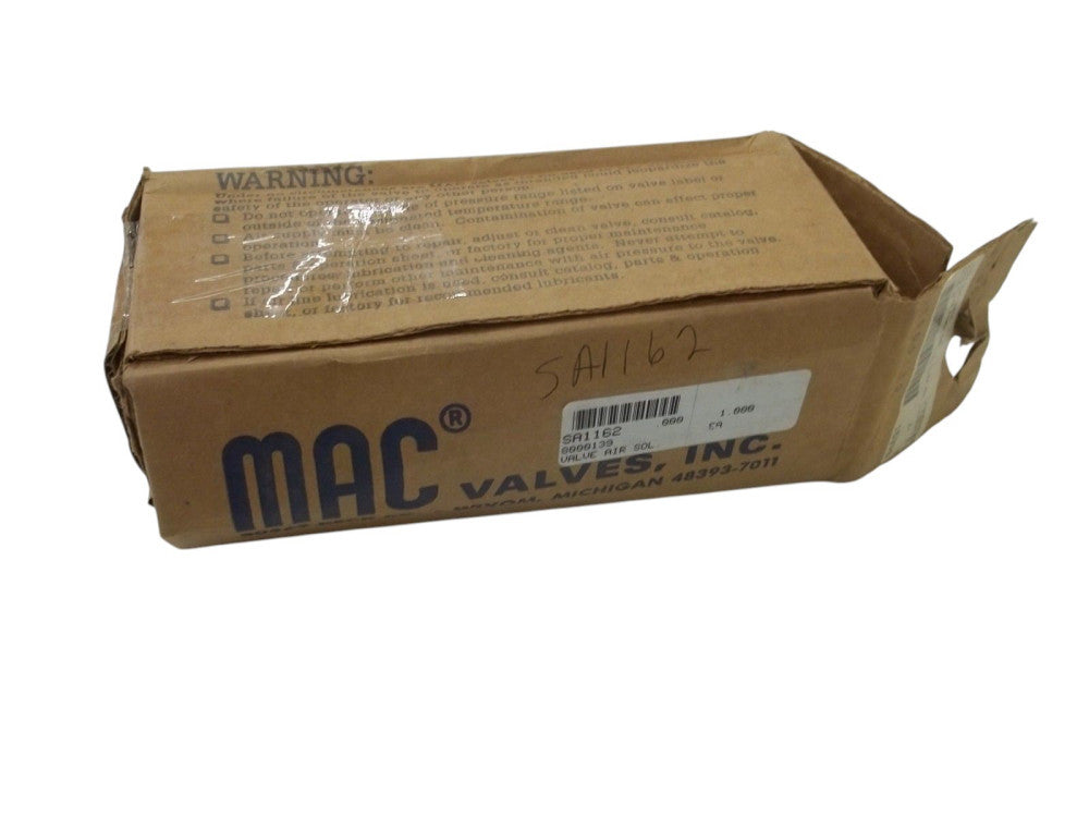 MAC 82A-0A-BPA SOLENOID VALVE NSMP