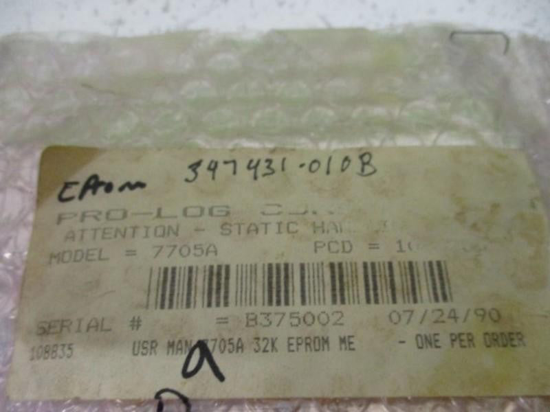 PRO-LOGIC 7705A 32K EPROM MEMORY CARD PWB 108827  NSNP