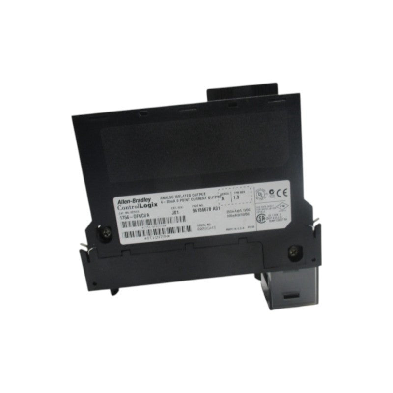 ALLEN BRADLEY 1756-OF6CI SER. A REV. J01 REV. 1.9 24VDC NSNP