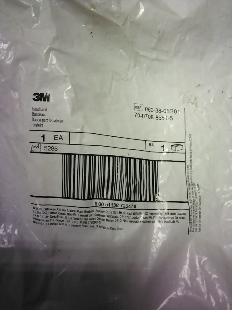 3M Headband 060-38-05R01.   70-0708-8551-5