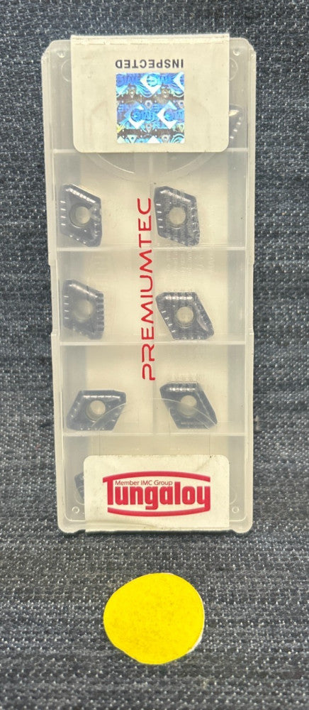 TUNGALOY INDEXABLE DRILL INSERT XPMT 08T308R-DS AH6030  LOT OF 9