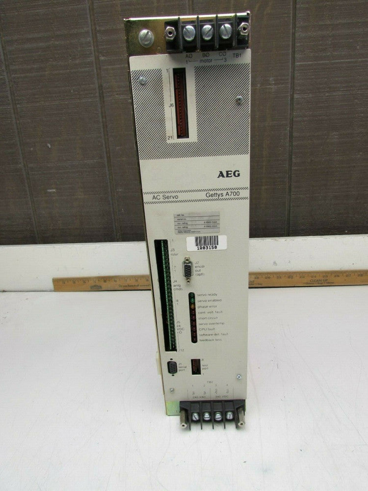 AEG GETTYS / GOULDS  A730-001, AC SERVO DRIVE, 30 AMP GOOD TAKEOUT! MAKE OFFER!
