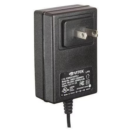 Vitek Vt-12Vdc-2000S Power Supply,Output 12Vdc,Va Rating 24