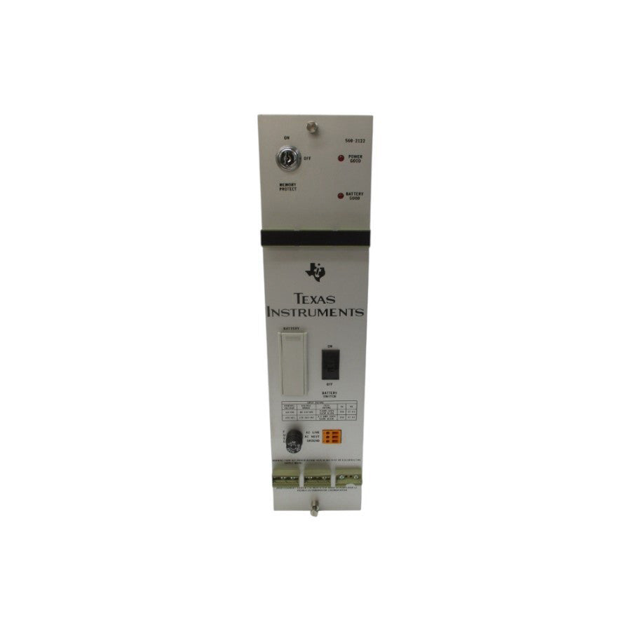 TEXAS INSTRUMENTS 560-2122 85-263VAC 5A (NO KEY) NSNP