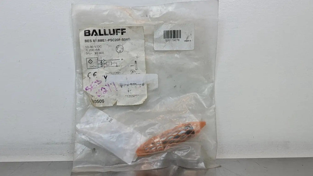 Balluff BES02Y7 Proximity Sensor BES M18ME1-PSC20F-S04G 20mm 10-30VDC 200mA