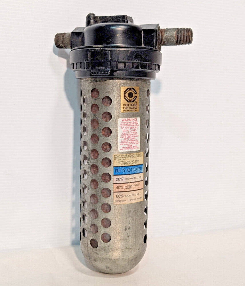 Coilhose Pneumatics 8424 Desiccant Air Dryer, Max 150Psi, 125°F Max Pressure