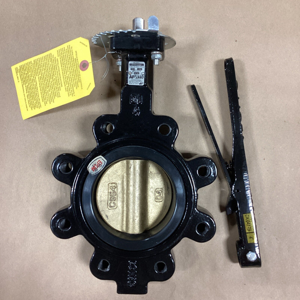 APOLLO LD14104BE11A BUTTERFLY VALVE 4" 200 PSIG