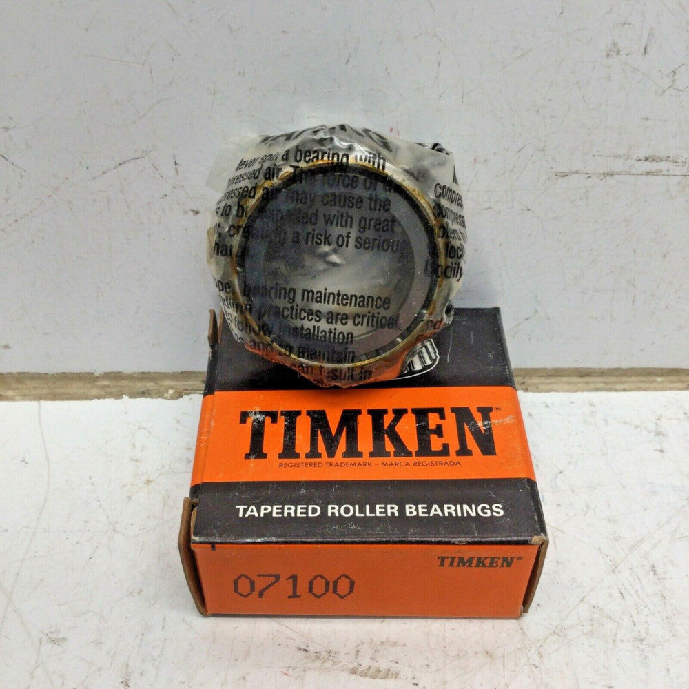 TIMKEN 07100 Tapered Roller Bearing Cone 1"ID