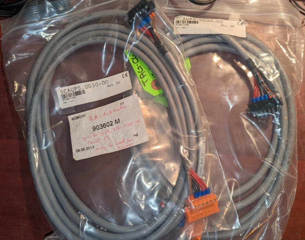 (1) B-R Automation 3m UPS Cable 5CAUPS.0030-00 for 5AC600.IUPS-00 NOS