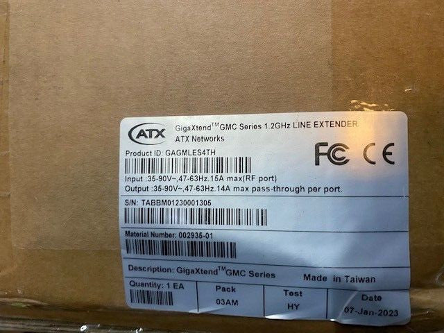 ATX GAGMLES4TH GigaXtend GMC 1.2GHz Line Extender (NEW)