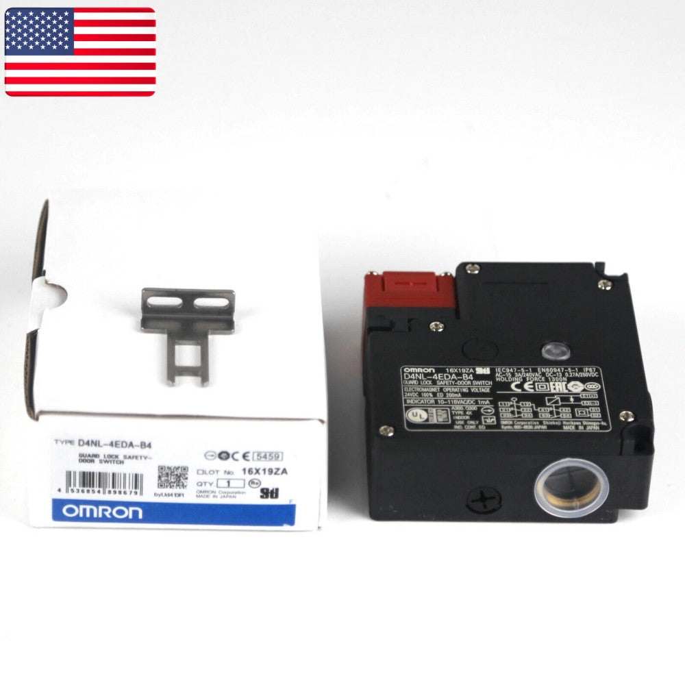 One Brand New OMRON D4NL-4EDA-B4 Safety Door Switch 3A 240VAC 24V - US Stock