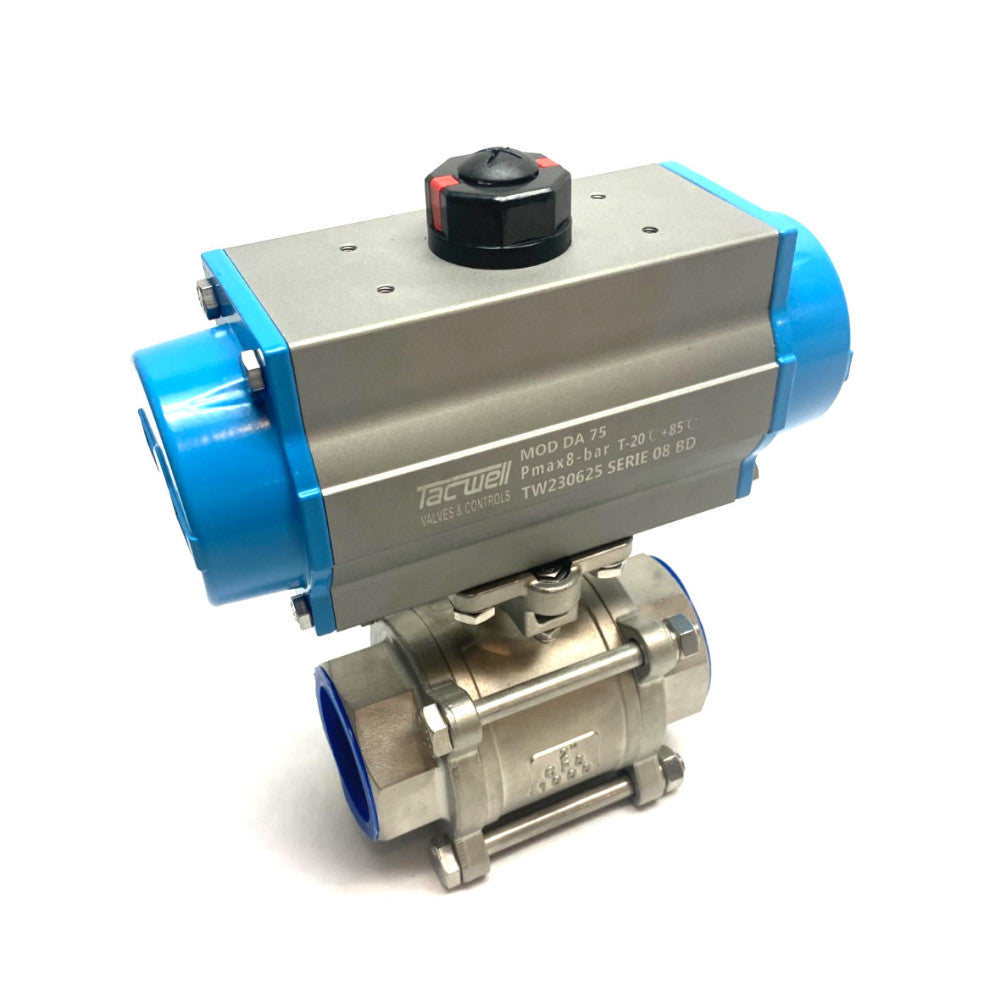 Tacwell MOD DA 75 Spring-Returned Pneumatic Actuator Valve 2" Double Acting