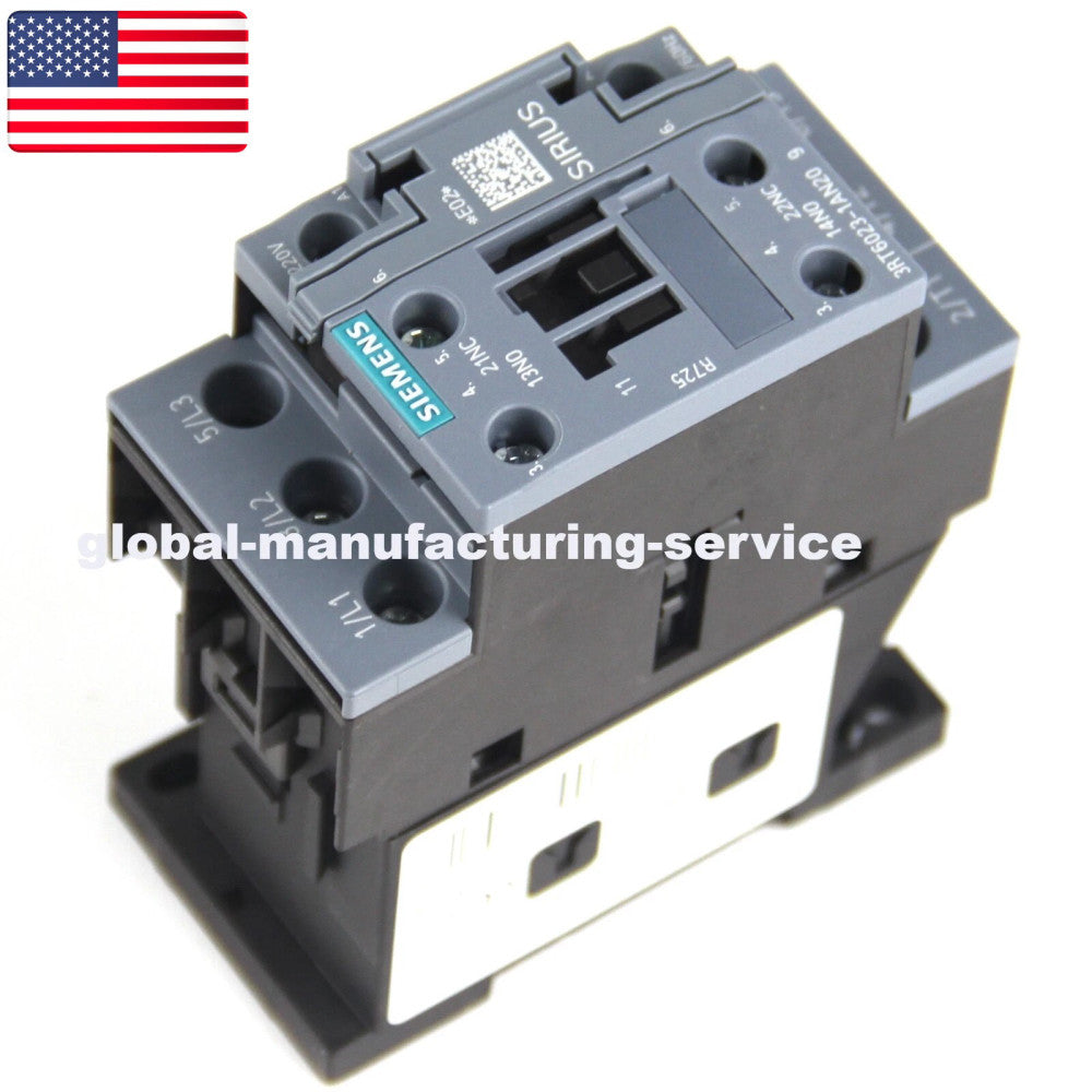One Brand New SIEMENS 3RT6023-1AN20 Contactor AC220V 9A - US Stock