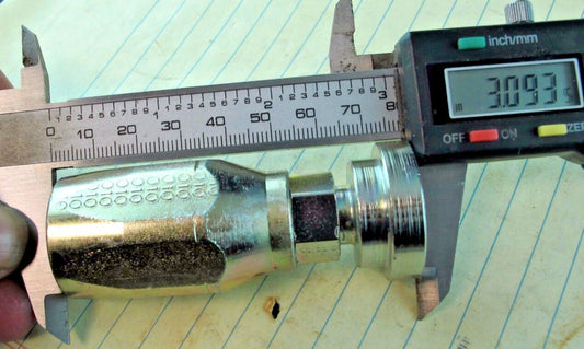 #8 ORFS to # 8 HOSE Flange/Hose Crimp or Field Attachable Straight Adaptor [C3S4