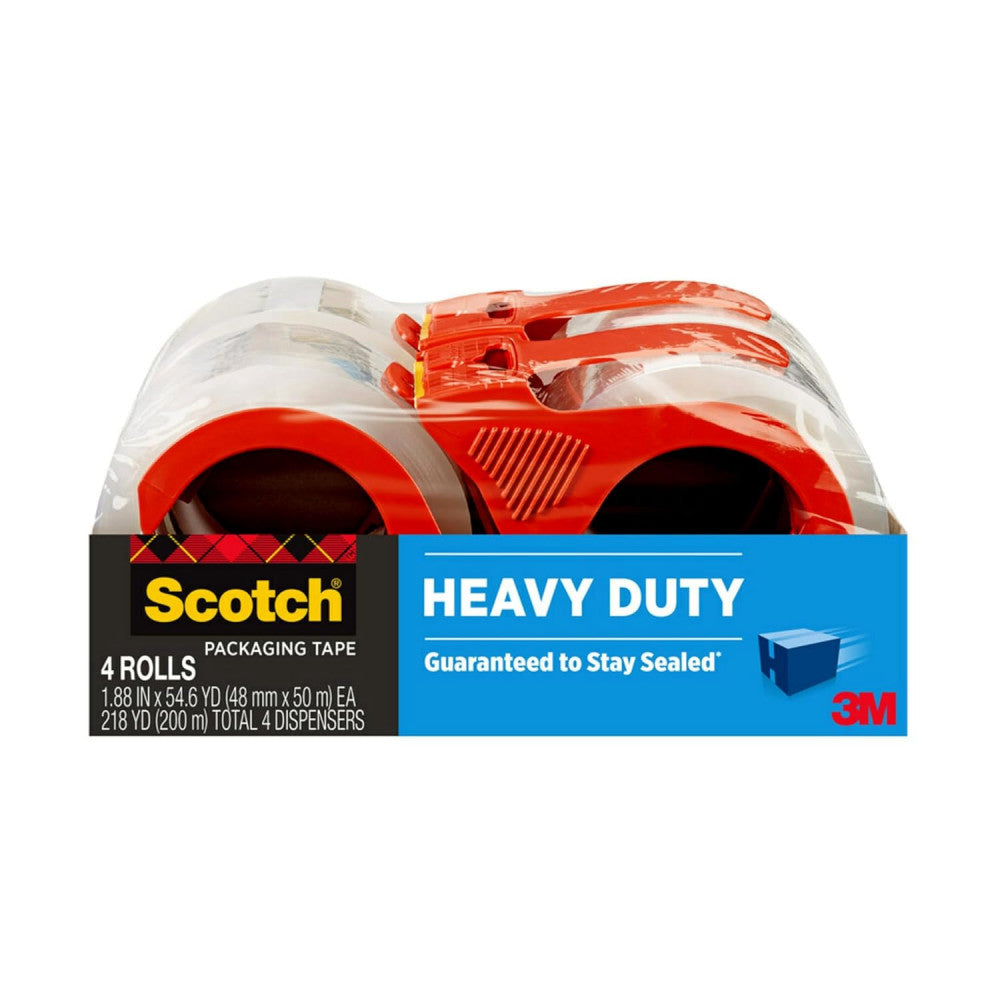 Heavy Duty Packaging Tape, 1.88" X 54.6 Yd, Designed for Packing, Shipping and M