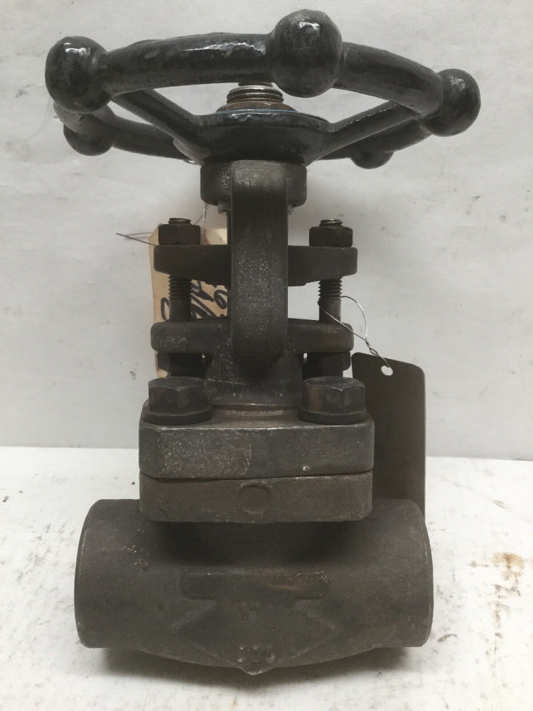 OMB 815 1” Gate Valve A105 Body Cr13 Stem 800 Class 