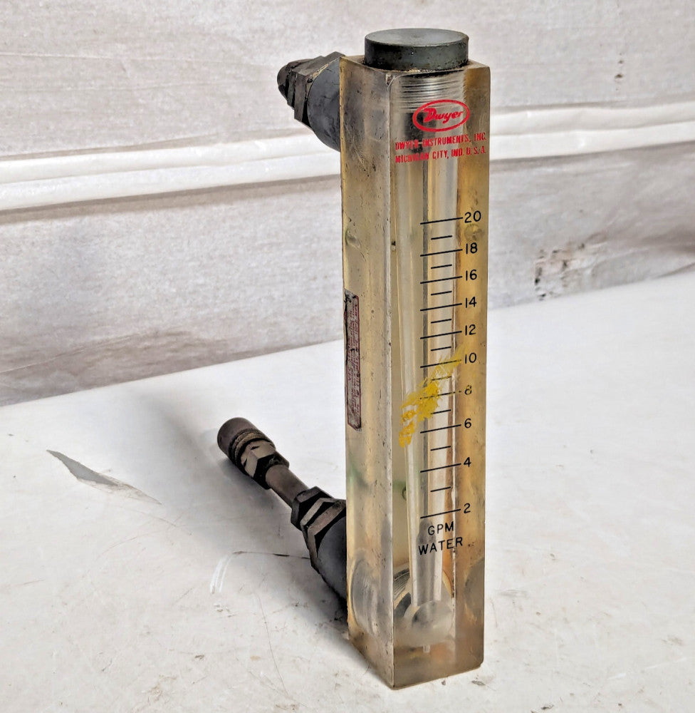 Dwyer Instruments Flowmeter VFC Series Jiffy-Matic Assy 400°F Max , Made in USA