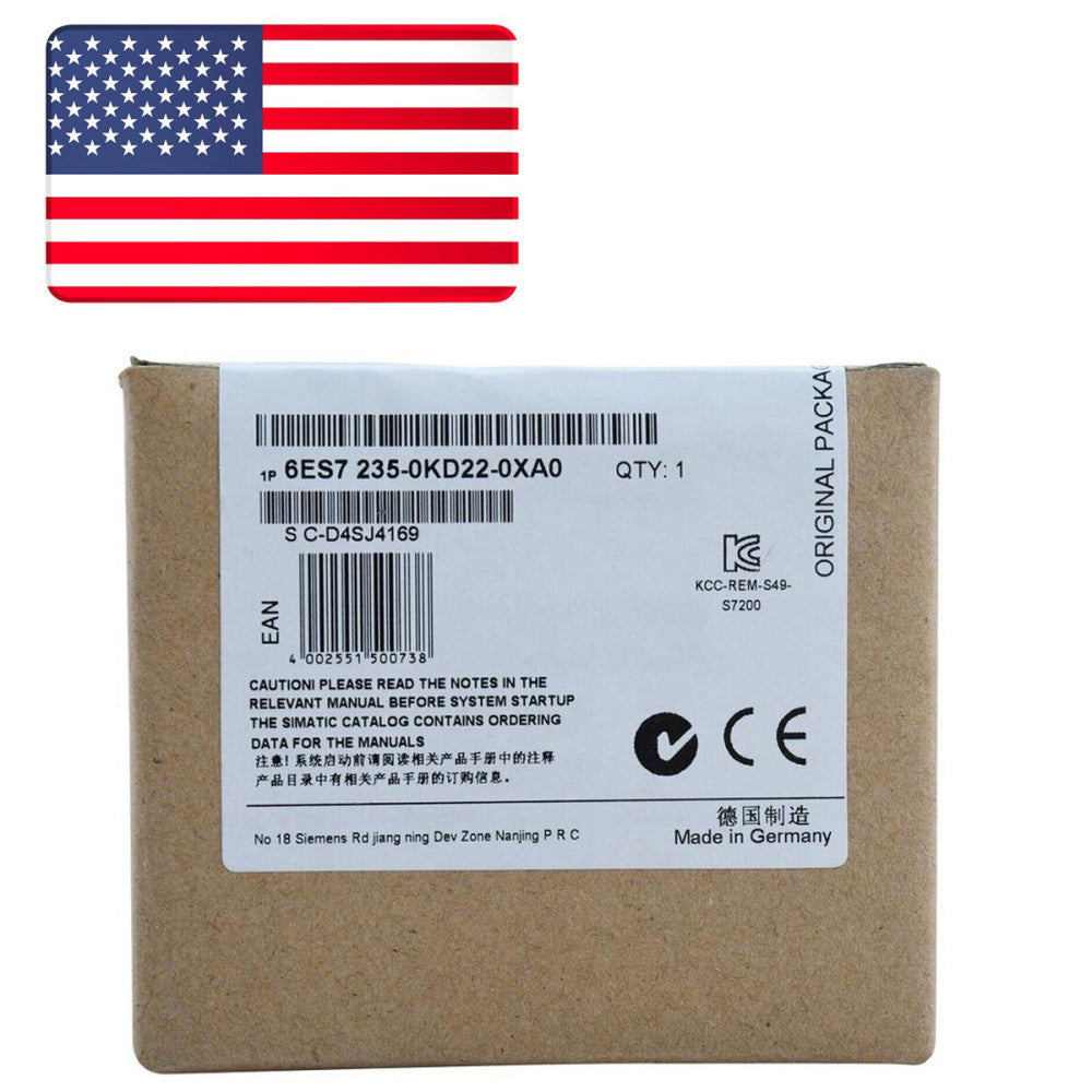 New In Box SIEMENS 6ES7235-0KD22-0XA0 Simatic S7 6ES7 235-0KD22-0XA0 - US Stock