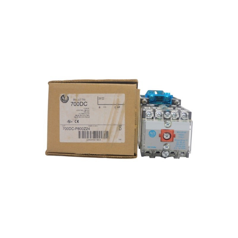 ALLEN BRADLEY 700DC-P800Z24 SER. D 24VDC 60A (BR/WH) NSMP