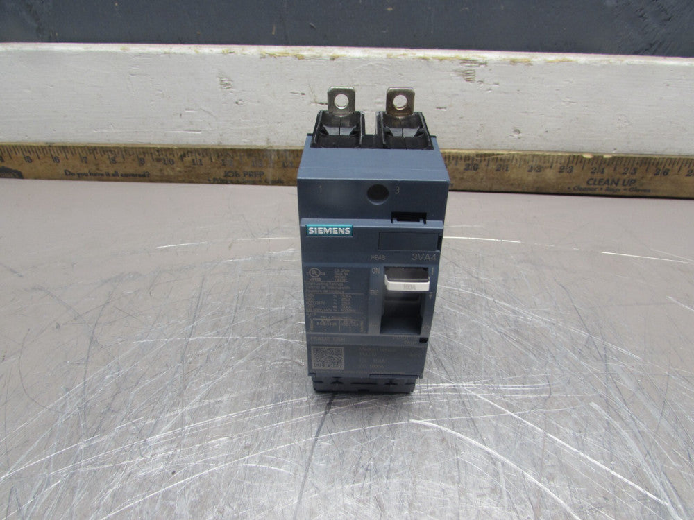 SIEMENS  3VA4110-6ED24-0AA0  ,CIRCUIT BREAKER, 2P /100A /480V/65kA   MAKE OFFER!