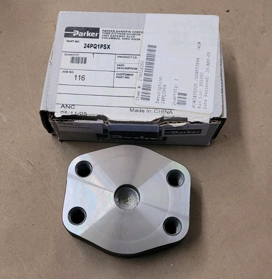Parker 24PQ1PSX 4-bolt Hydraulic Flange