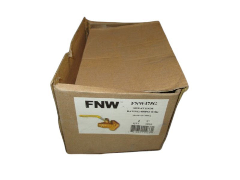 LOT OF 2 FNW FNW475G  VALVE NSMP
