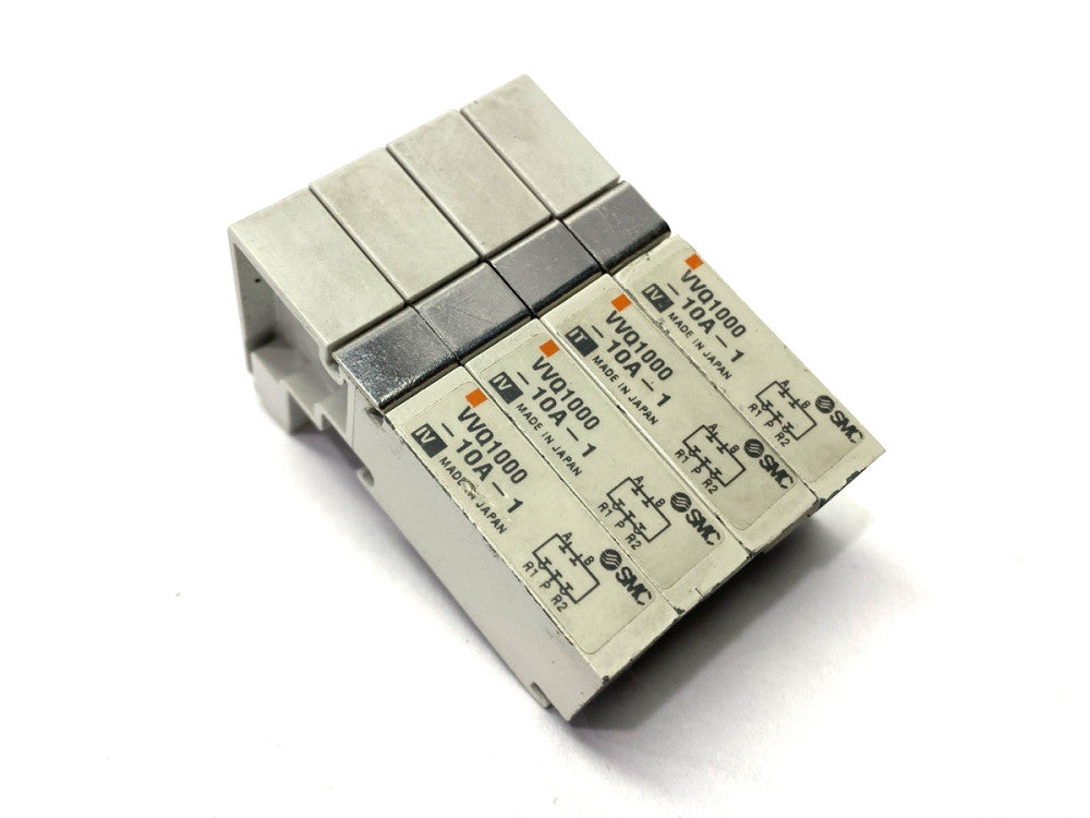 SMC VVQ1000-10A-1 Pneumatic Blanking Plate Valve Manifold LOT OF 4